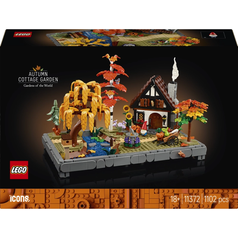 LEGO Icons كوخ الخريف 11372 – 1102 قطعة