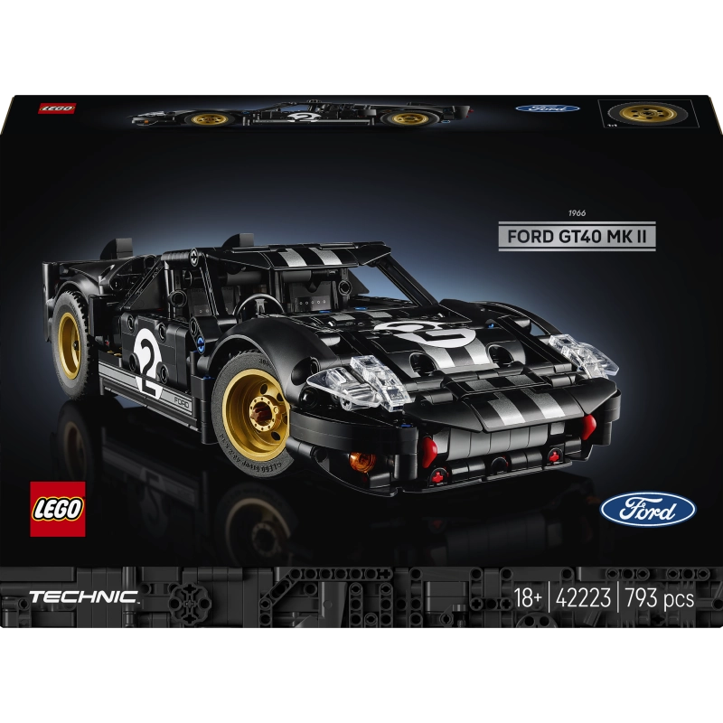 LEGO Technic فورد GT40 MK2 42223 – 793 قطعة