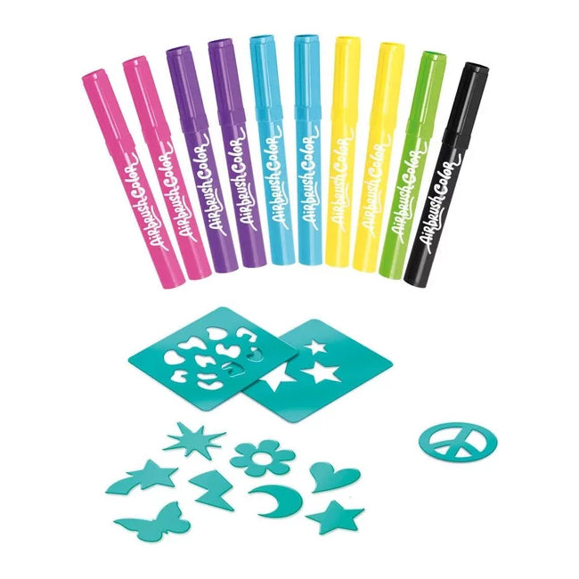 Airbrush Plush Refill Kit – 10 Pens for Endless Creativity