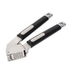 Arshia Garlic Press – 18/0 Stainless Steel & ABS Body with Chrome Finish for Easy Garlic Crushing