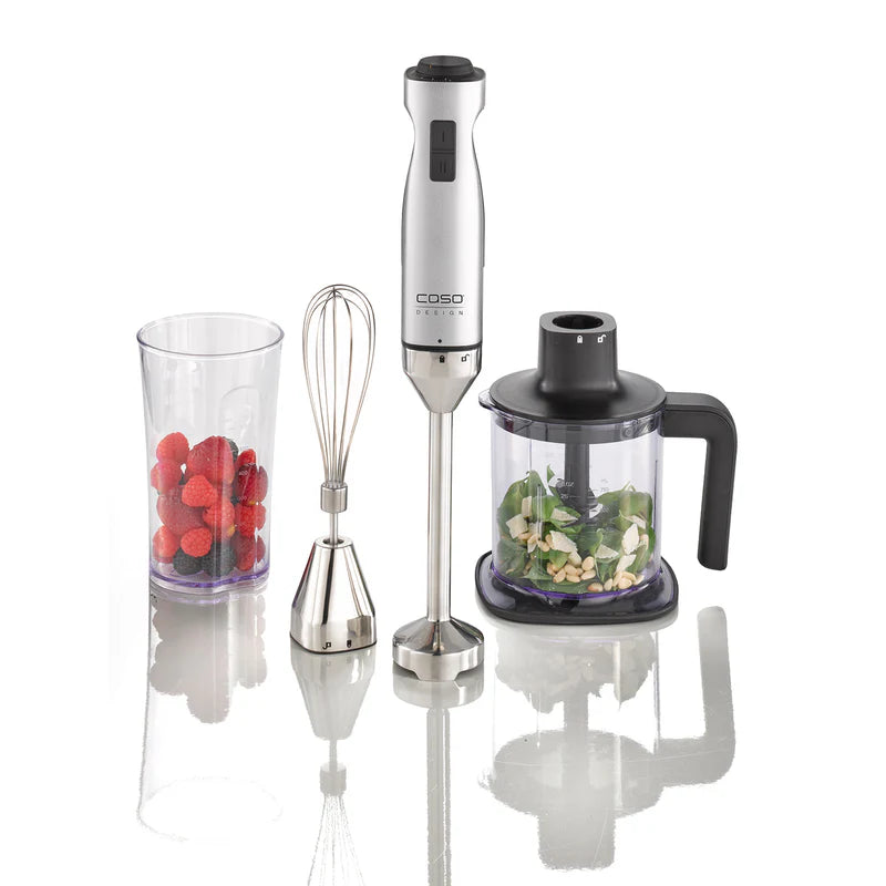 Caso Hand Blender 1000W Powerful Motor 3 Accessories