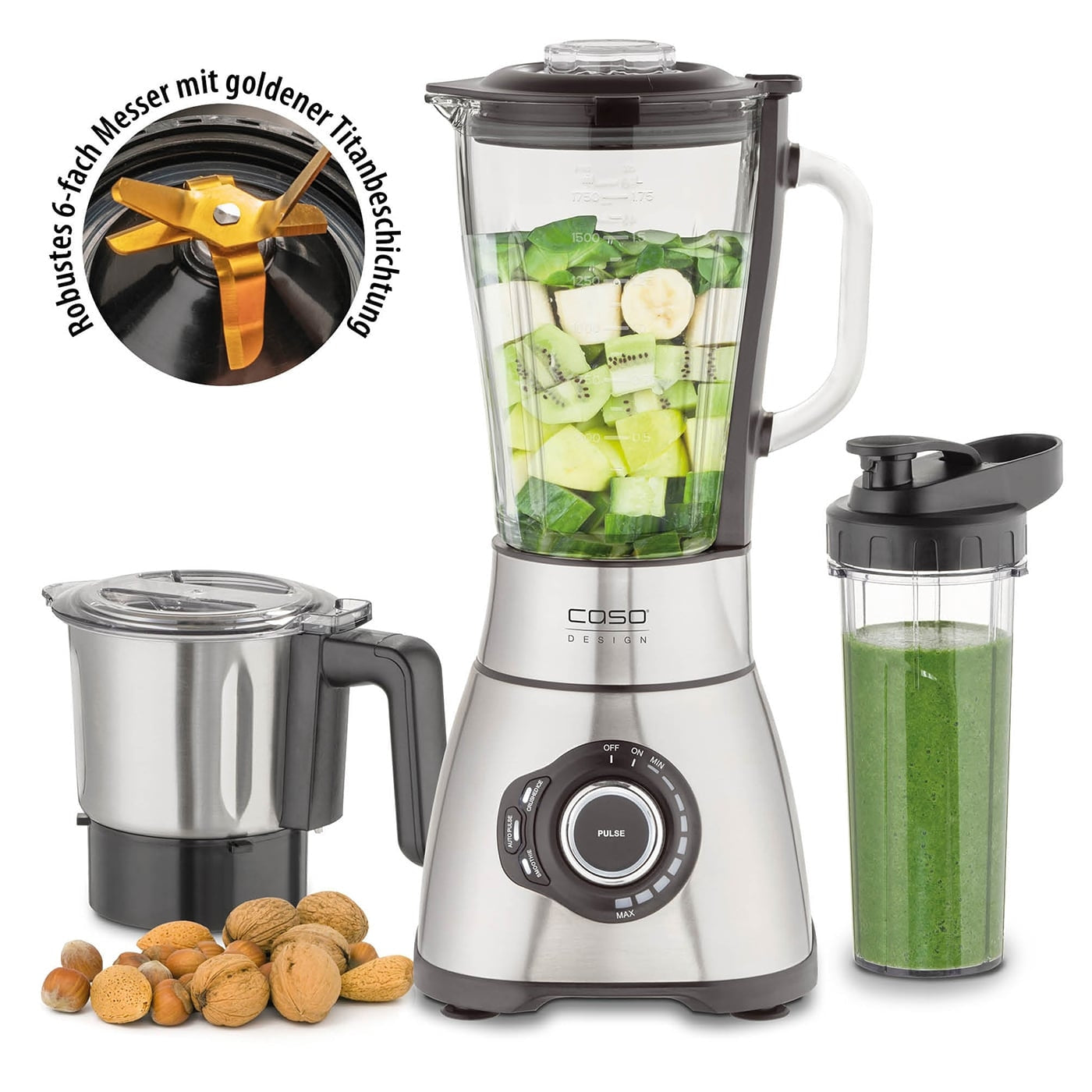 Caso Blender Set With Accessories, 1800W