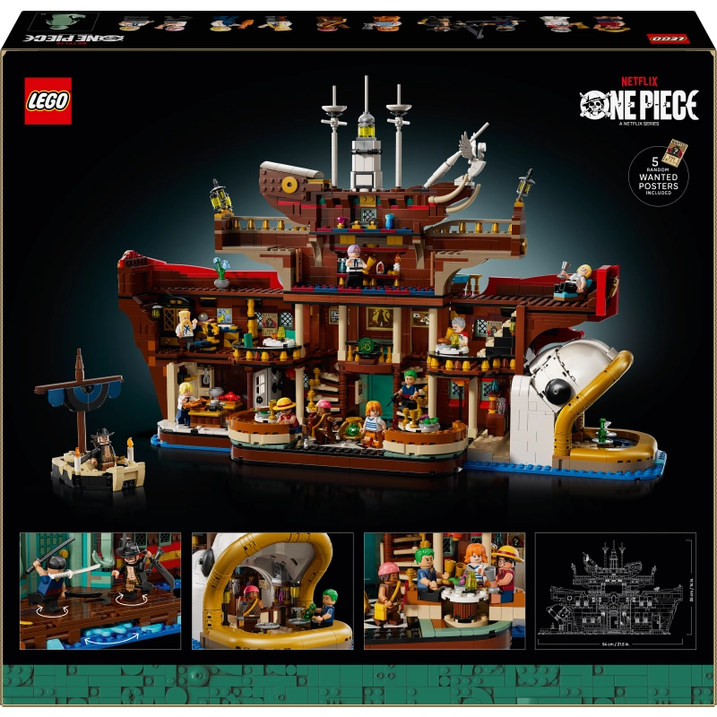 LEGO One Piece مطعم باراتي 75640 – 3402 قطعة
