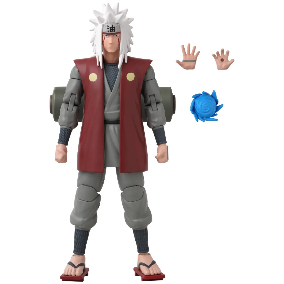 Bandai Anime Heroes - Jiraiya Figure Bandai Anime Heroes - Jiraiya Figure
