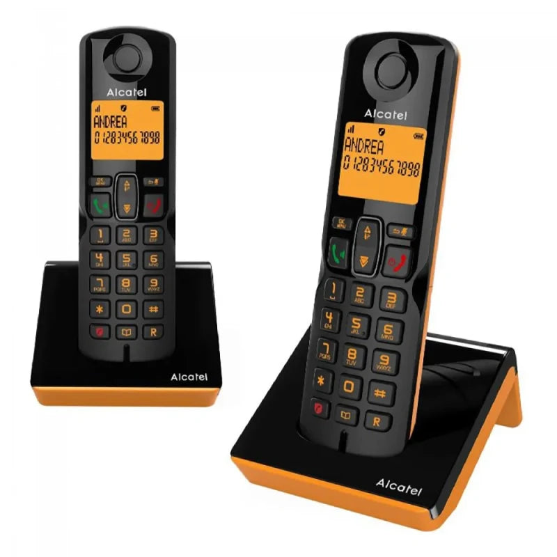 Alcatel S280 Duo Digital Cordless Telephone with 2 Handsets, Call Block & Hands-Free