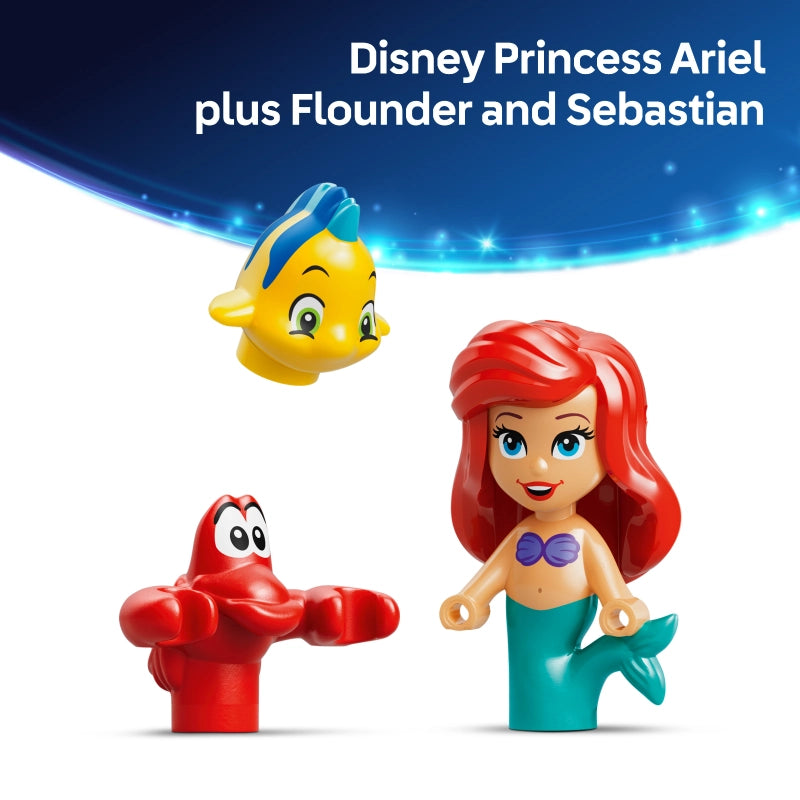 LEGO Disney قصر أرييل المصغر 43285 – 179 قطعة