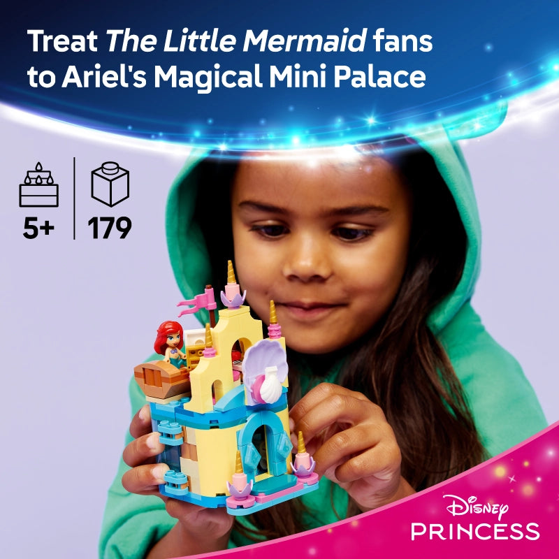 LEGO Disney قصر أرييل المصغر 43285 – 179 قطعة
