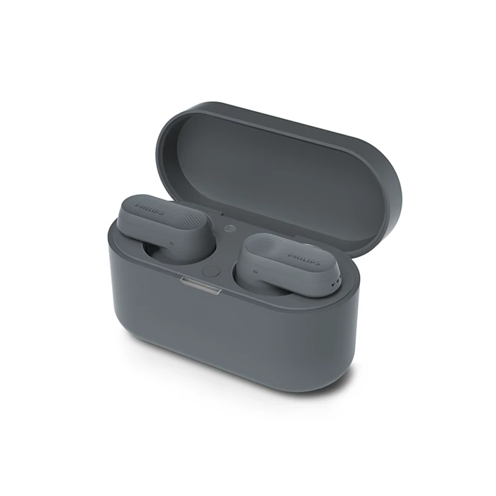 Philips 3000 Series TAT3509GY/97 True Wireless Headphones – Gray Philips 3000 Series TAT3509GY/97 True Wireless Headphones – Gray