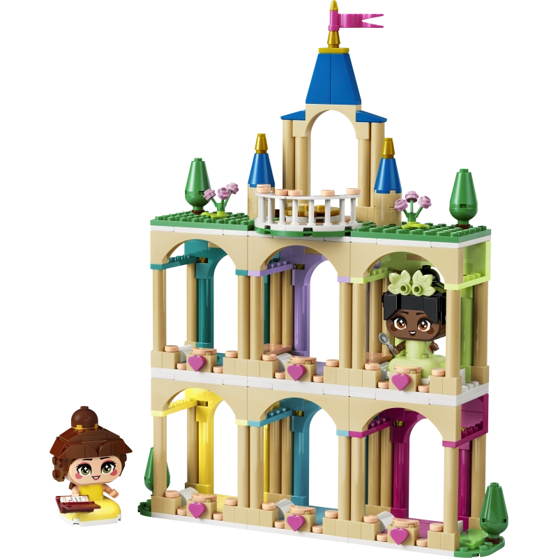 LEGO Disney Mini Belle & Tiana with the Castle – 358 Pieces | Set 43291
