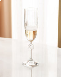 Lavinia 4-piece Champagne Glass Set - Madame Coco JO