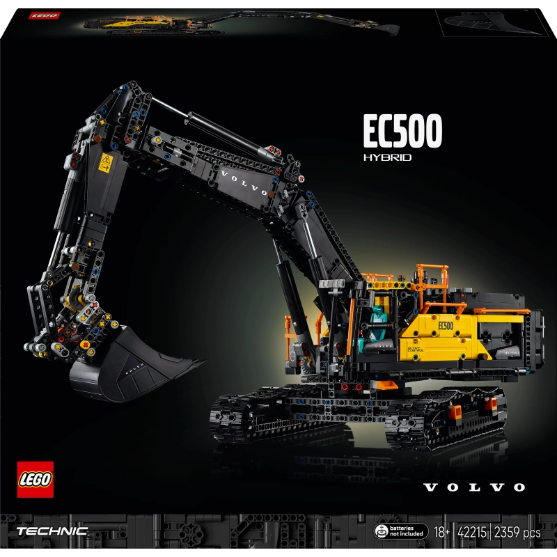 LEGO Technic فولفو EC500 حفار 42215 – 2359 قطعة