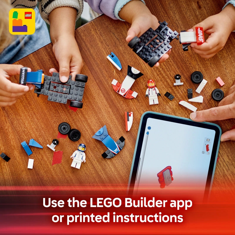LEGO City سيارات F1 ويليامز وهاس 60464 – 92 قطعة