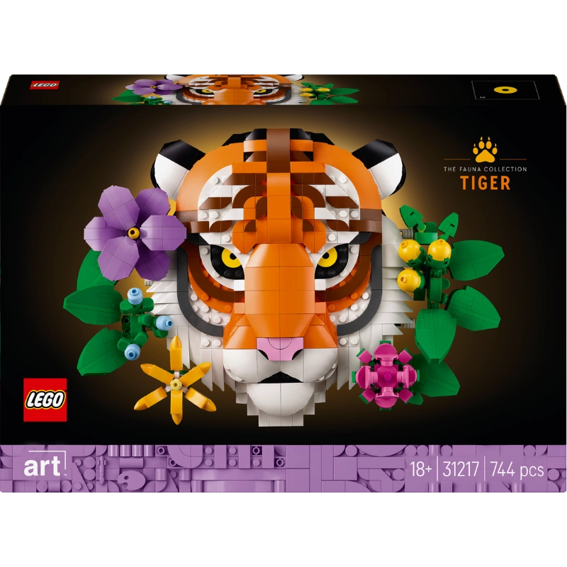 LEGO Art النمر 31217 لوحة فنية 744 قطعة