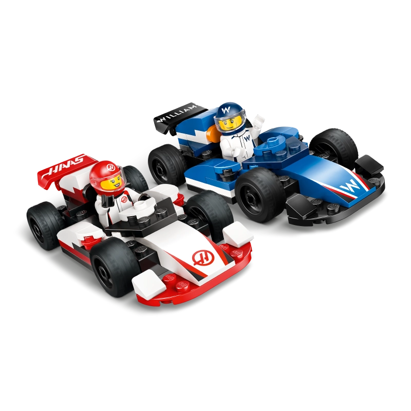 LEGO City سيارات F1 ويليامز وهاس 60464 – 92 قطعة