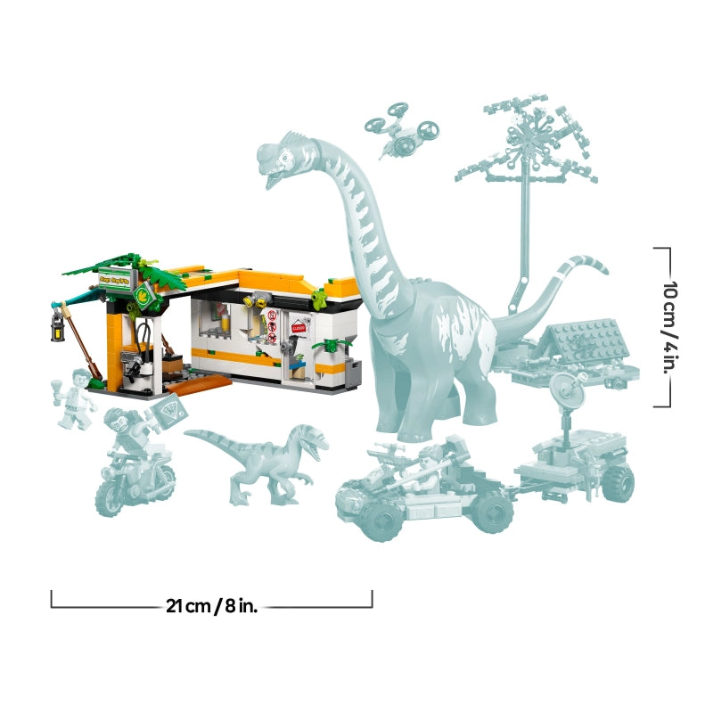 LEGO Jurassic World مهمة تتبع الديناصورات 76973
