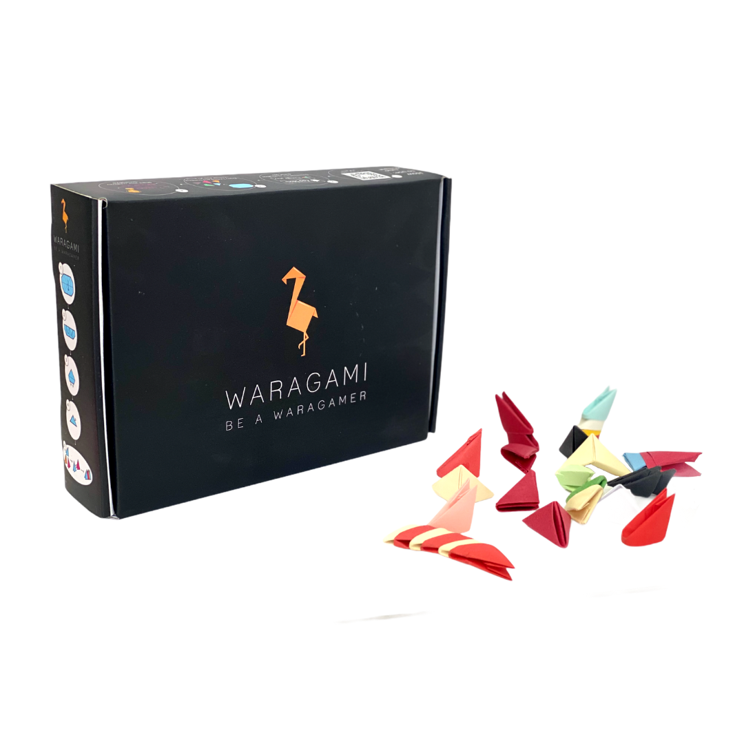 WARAGAMI 3D Origami Kit صندوق ورقامي لفن الأوريجامي ثلاثي الأبعاد