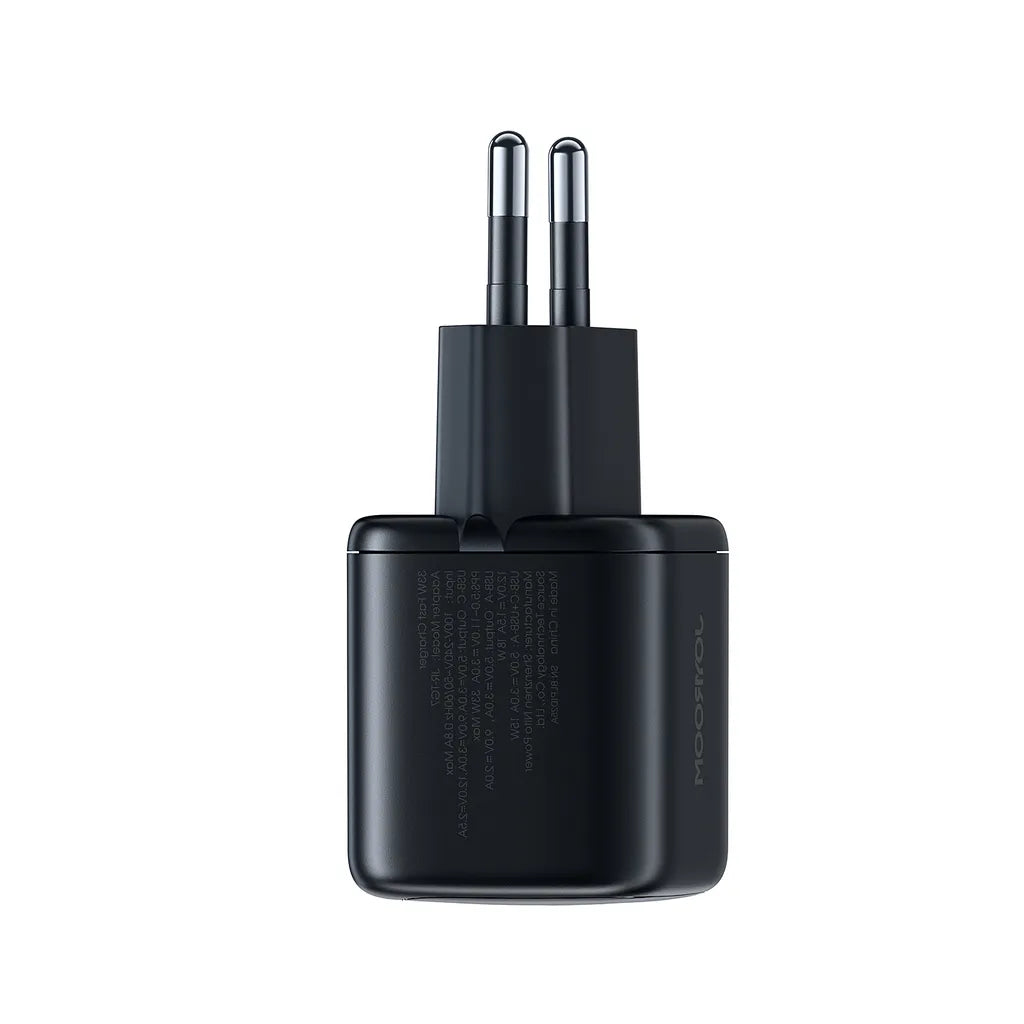 شاحن Joyroom JR‑TG7 33W + كابل A9 USB‑C 60W 1 م – أسود