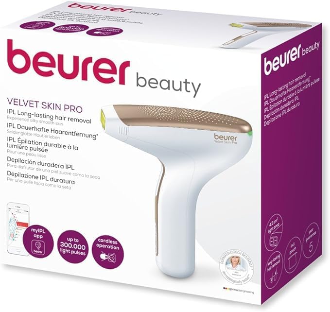 Beurer IPL 8500 Long lasting Hair Removal Safe & Effective