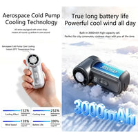 مروحة WiWU Ice Core Mini – 5 سرعات مع وظيفة تبريد (FS018)