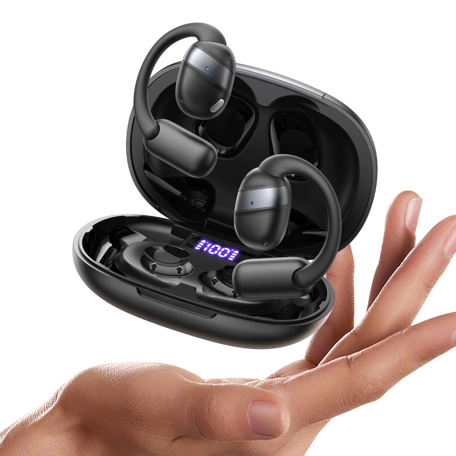 JOYROOM JR-OE4 Open-Ear Wireless Headphones – 50H Battery JOYROOM JR-OE4 Open-Ear Wireless Headphones – 50H Battery
