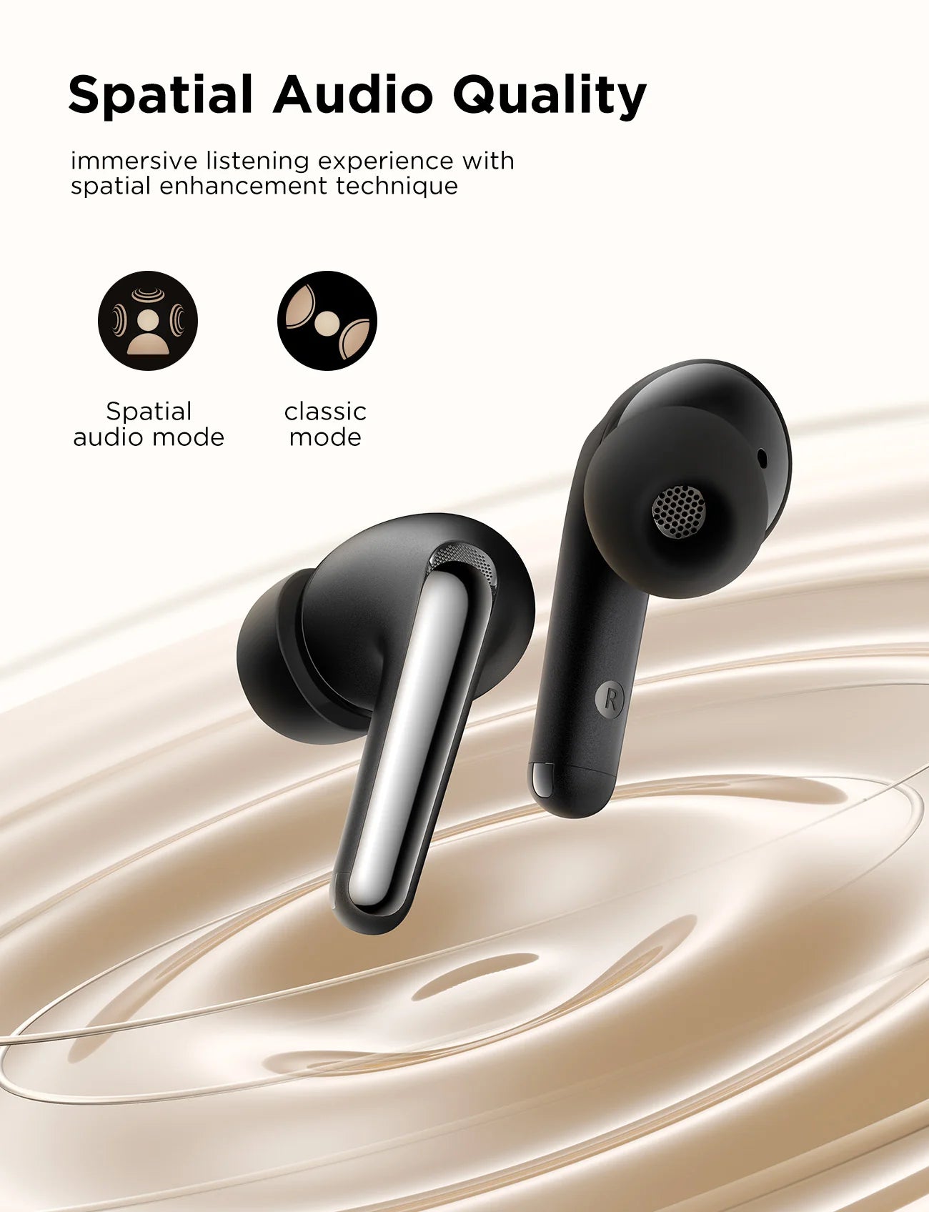 JOYROOM JR-FN1 ANC Earbuds | Wireless, 35h Battery, IP54 JOYROOM JR-FN1 ANC Earbuds | Wireless, 35h Battery, IP54