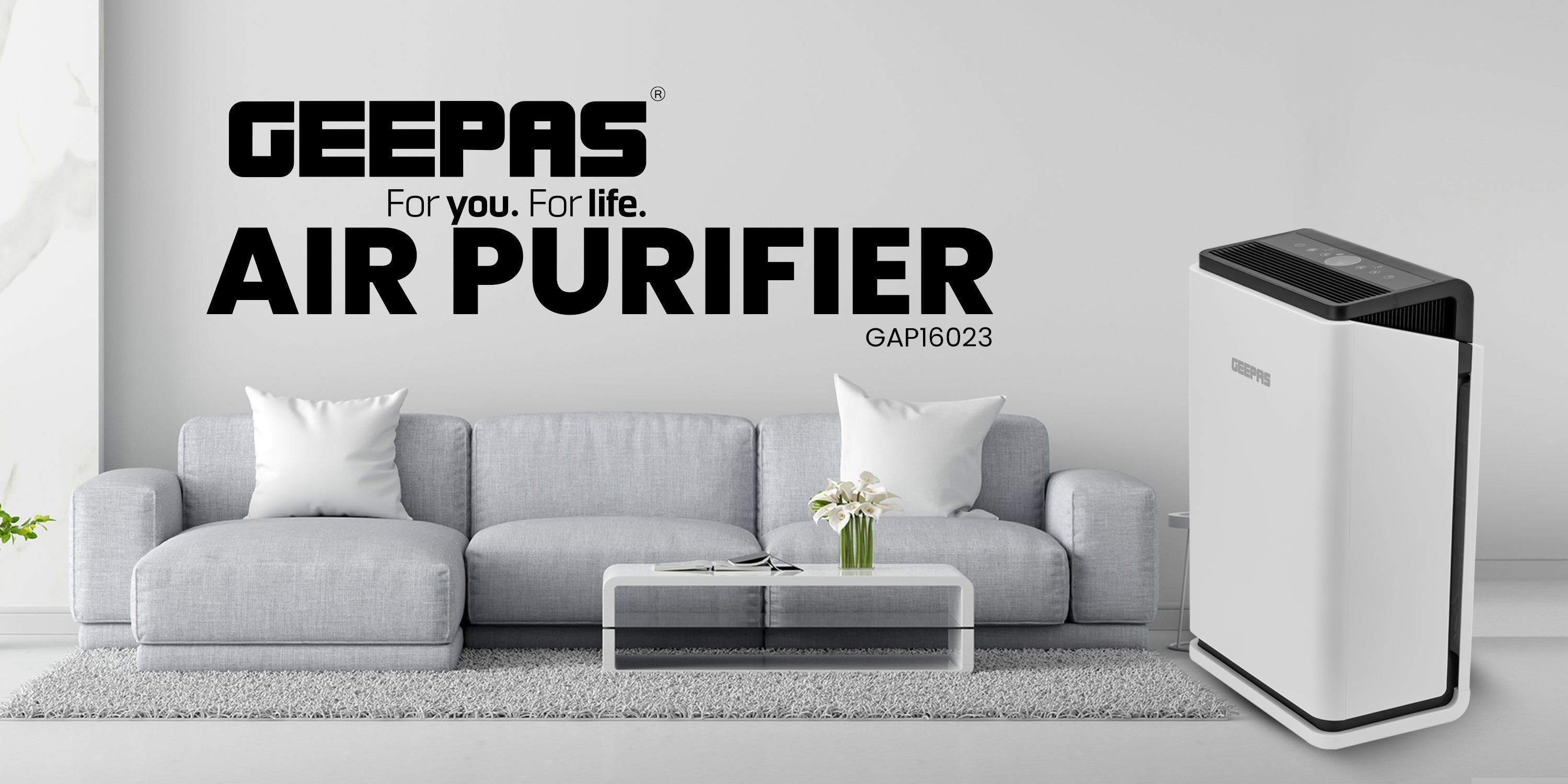 Geepas Air Purifier 4-in-1 with UV & Auto Mode