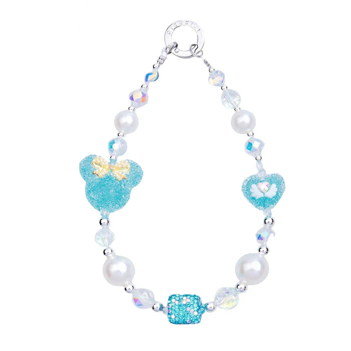 PICOCICI Mickey Bow Tie Love Angel Phone Charm