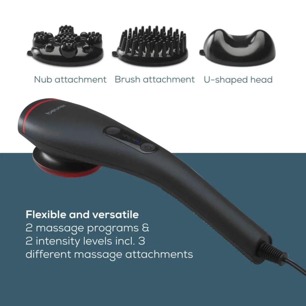 Beurer MG 24 Electric Massager with Heat Function for Pain Relief