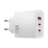 شاحن ويوو السريع GaN بقوة 65 واط - شاحن USB متعدد المنافذ 1 أمبير + 2 سي