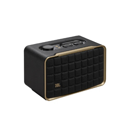 JBL Authentics 300 Retro Bluetooth Speaker with Built-in Battery - Black