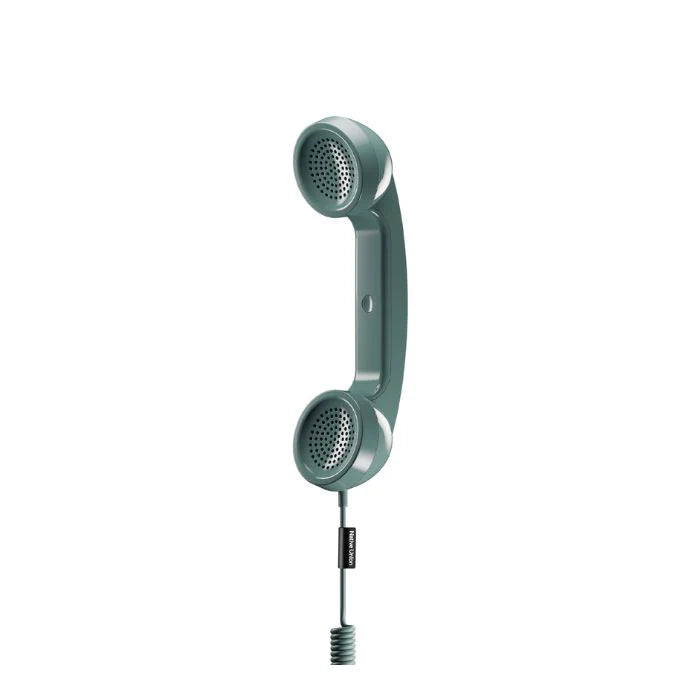 Native Union Pop Phone Alarm Retro Handset USB-C – Plug & Talk Handset for Smartphones, Laptops & Tablets
