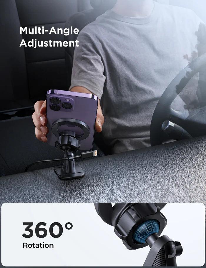 Joyroom Magnetic Car Phone Mount Strong & Secure 360 - Black Joyroom Magnetic Car Phone Mount Strong & Secure 360 - Black