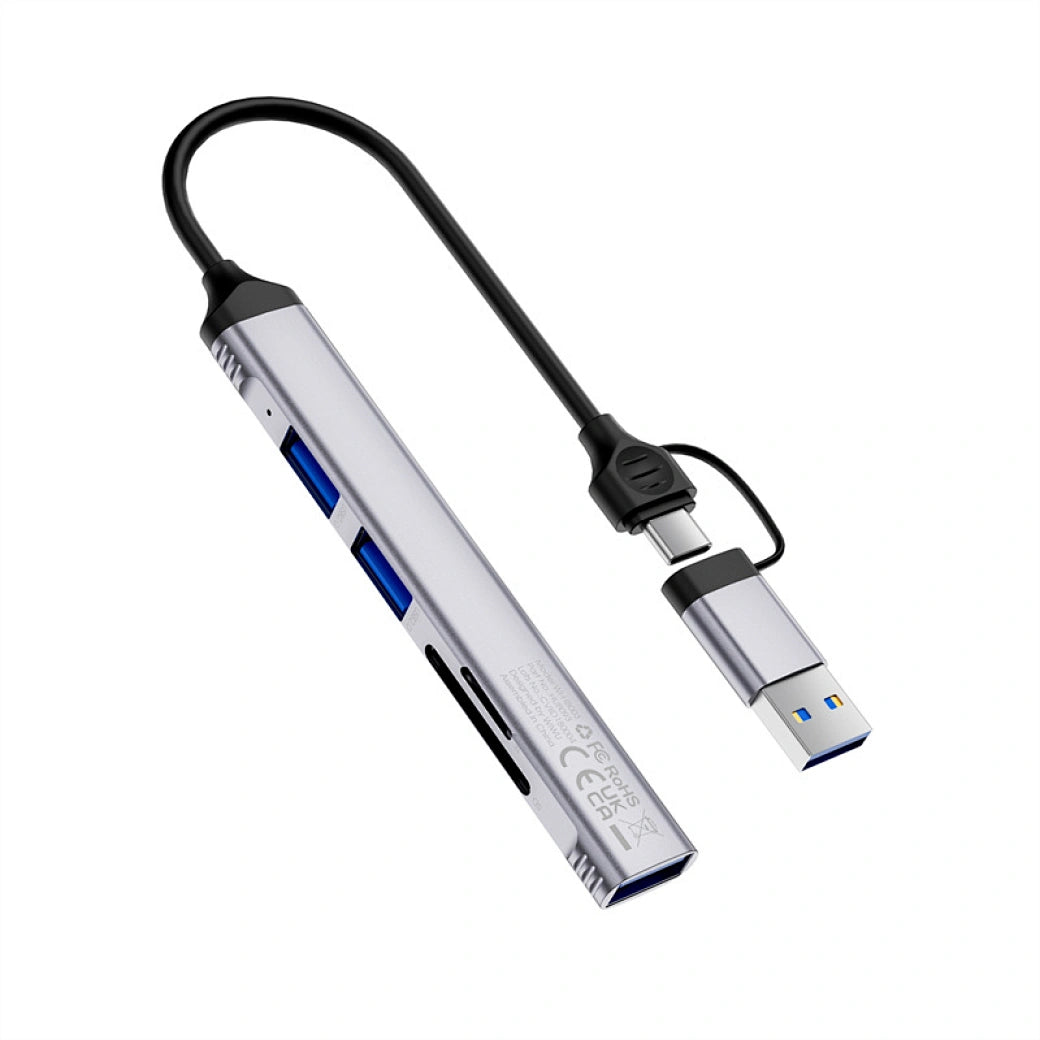 WiWU 5-in-1 USB-C Hub Adapter | Docking Station HB003 WiWU 5-in-1 USB-C Hub Adapter | Docking Station HB003