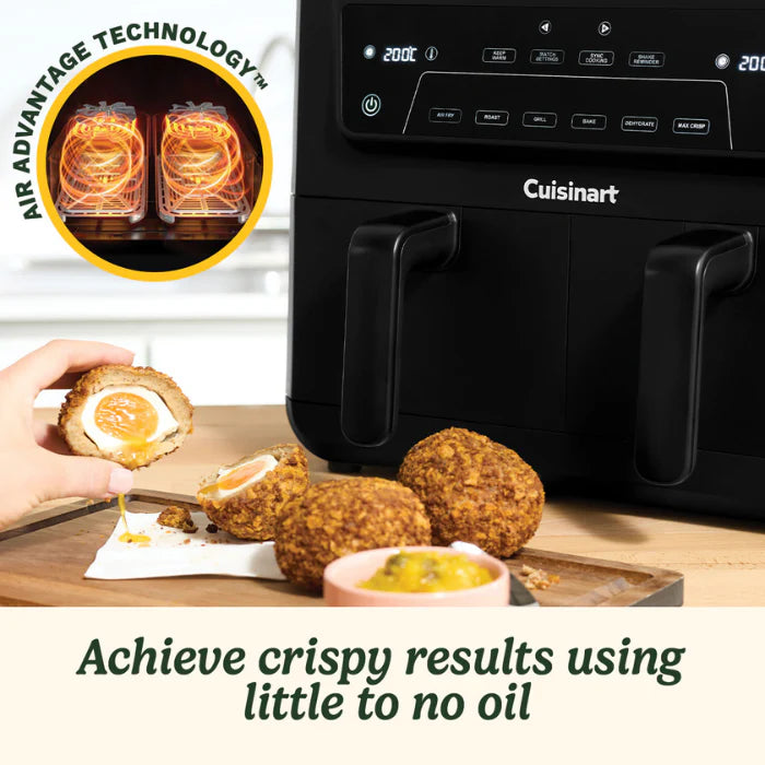 Cuisinart AirTwin XXL Dual Zone Air Fryer AFD10OBLE Cuisinart AirTwin XXL Dual Zone Air Fryer AFD10OBLE