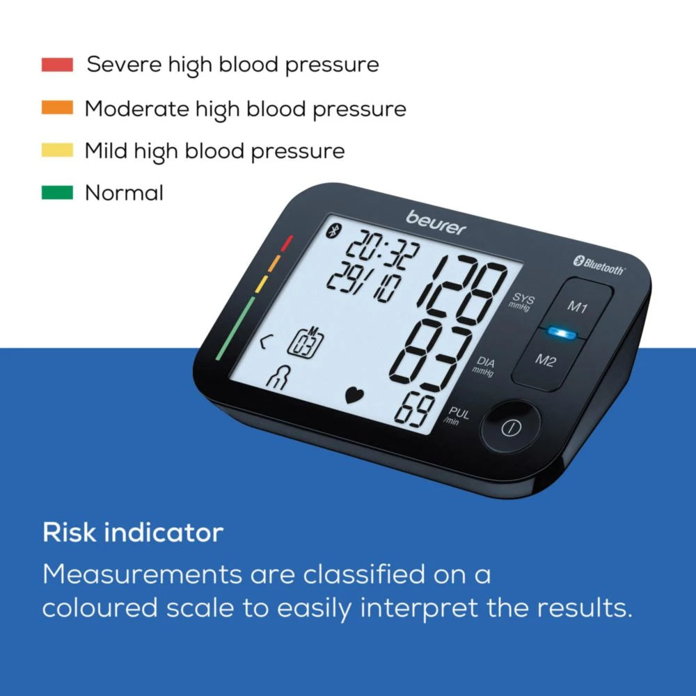 Beurer BM 54 BT Smart Upper Arm Blood Pressure Monitor