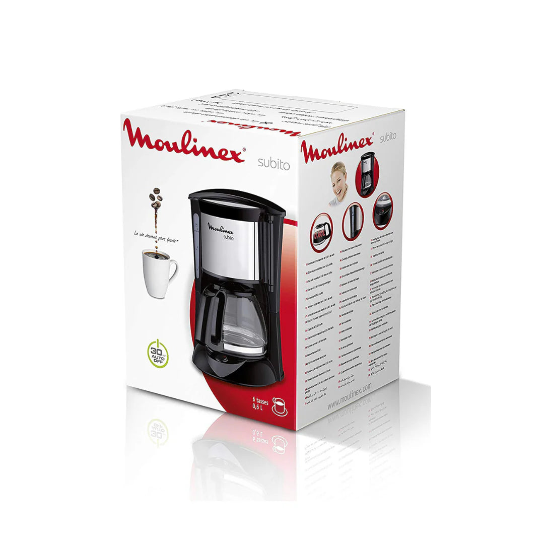 Moulinex, Subito Mini 6-Cup Filter Coffee Maker Moulinex, Subito Mini 6-Cup Filter Coffee Maker