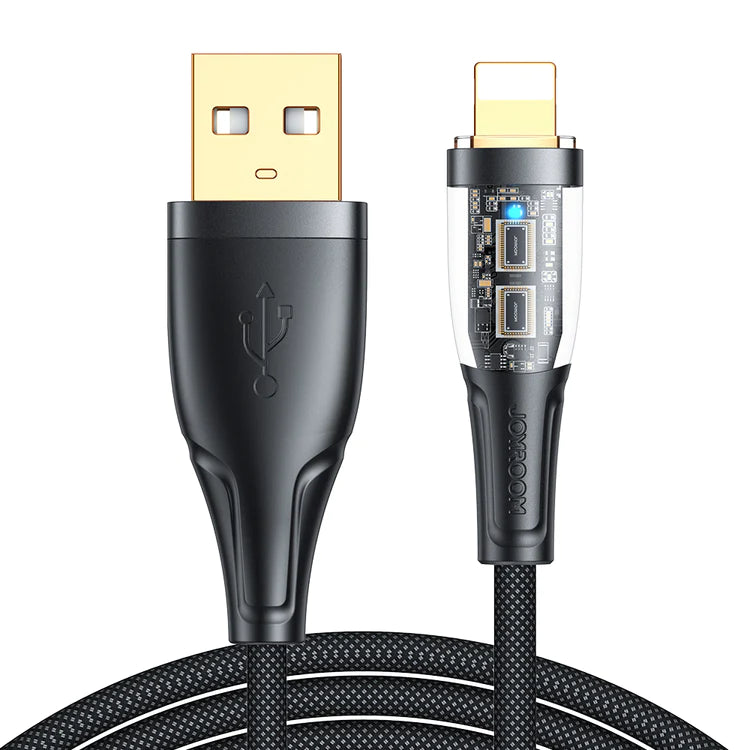 Joyroom S-UL012A3/S-UC027A3 Lightning/Type c Intelligent Power-Off Fast Charging Cable