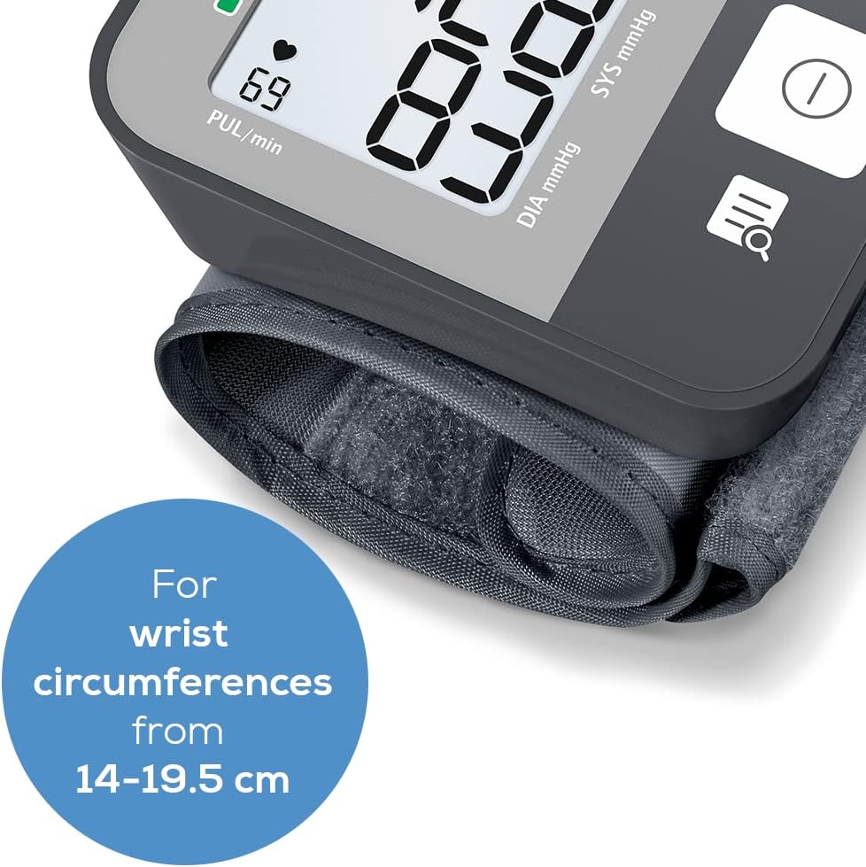 Beurer BC 27 Wrist Blood Pressure Monitor with Large LCD