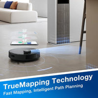 مكنسة كهربائية روبوتية من ECOVACS Deebot N20 Pro مزودة بممسحة - قوة شفط 8000 باسكال