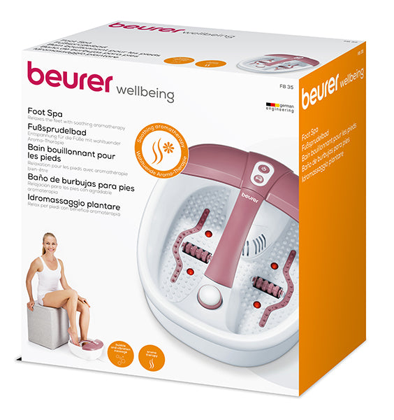 Beurer FB 35 Foot Spa with Bubble and Heat Massage