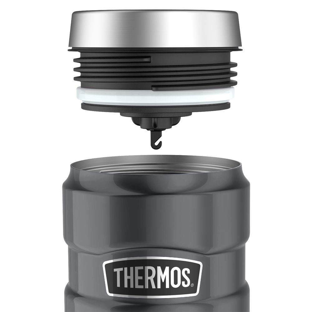THERMOS Stainless King Tumbler 470ml - Cool Grey THERMOS Stainless King Tumbler 470ml - Cool Grey