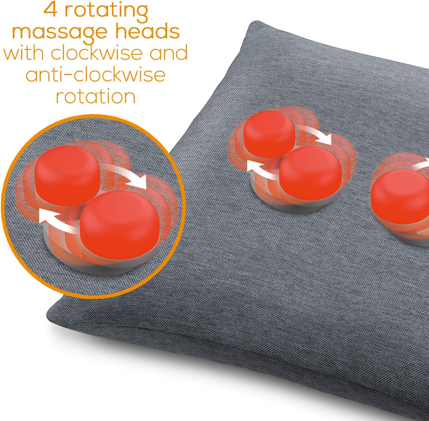Beurer MG 135 SH Shiatsu Massage Pillow with Soothing Heat Beurer MG 135 SH Shiatsu Massage Pillow with Soothing Heat
