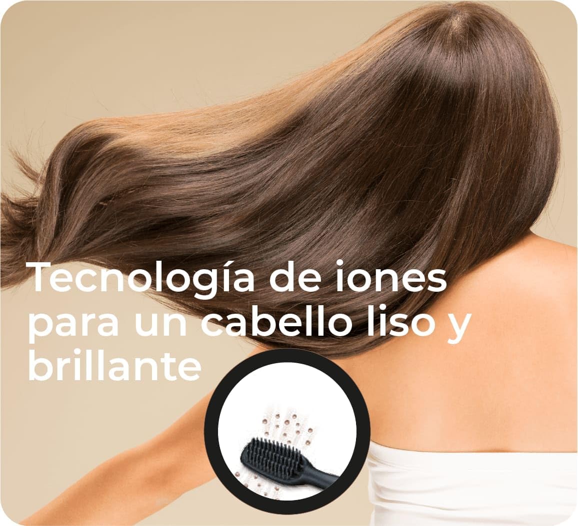 Beurer HS 60 Hair Straightener Brush Ionic & Ceramic Coating Beurer HS 60 Hair Straightener Brush Ionic & Ceramic Coating