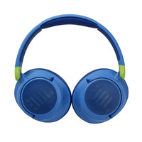 سماعات JBL JR 460NC للأطفال – لاسلكية، صوت آمن | أزرق