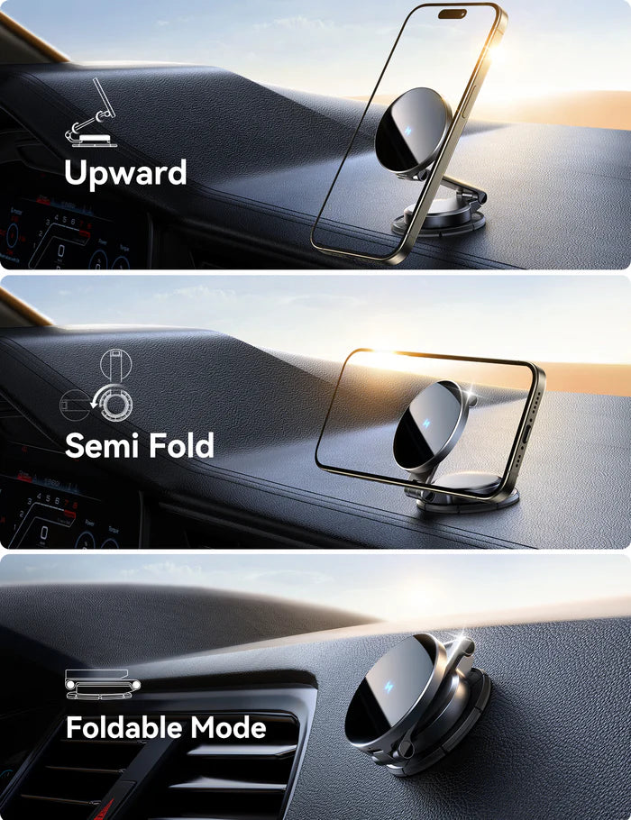 JOYROOM JR-ZS408 Magnetic Wireless Car Charger – MagSafe Mount JOYROOM JR-ZS408 Magnetic Wireless Car Charger – MagSafe Mount