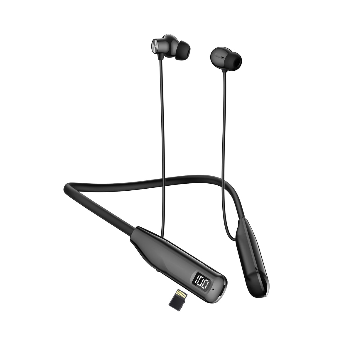 WIWU GB06 Warrior Wireless headphones 100h Battery & Crisp Sound - Black WIWU GB06 Warrior Wireless headphones 100h Battery & Crisp Sound - Black