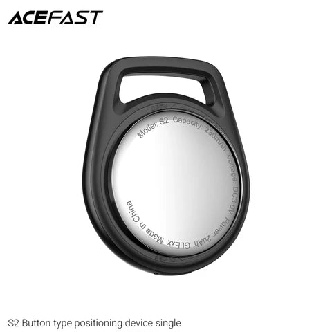 ACEFAST S2 Button Tracker – Apple Find My | MFi Certified | 12-Month Battery | 8g Ultra-Compact | Keys & Bag Locator