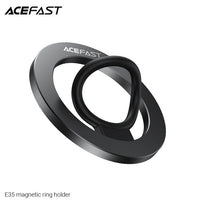 حامل حلقة مغناطيسي ACEFAST E35 لهاتف – لون أسود