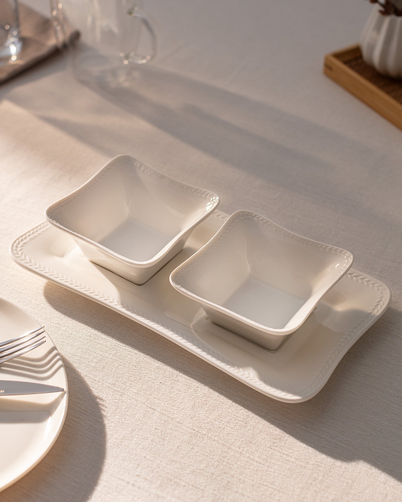 New Petit Concept 3 Pcs Part Platter - Madame Coco JO