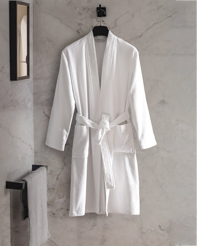 Stripe Kimono Unisex Bornoz - Madame Coco JO